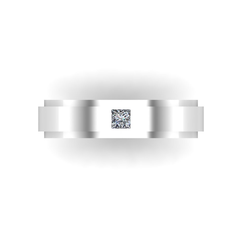 Classic Polished Wedding Band - Image 4