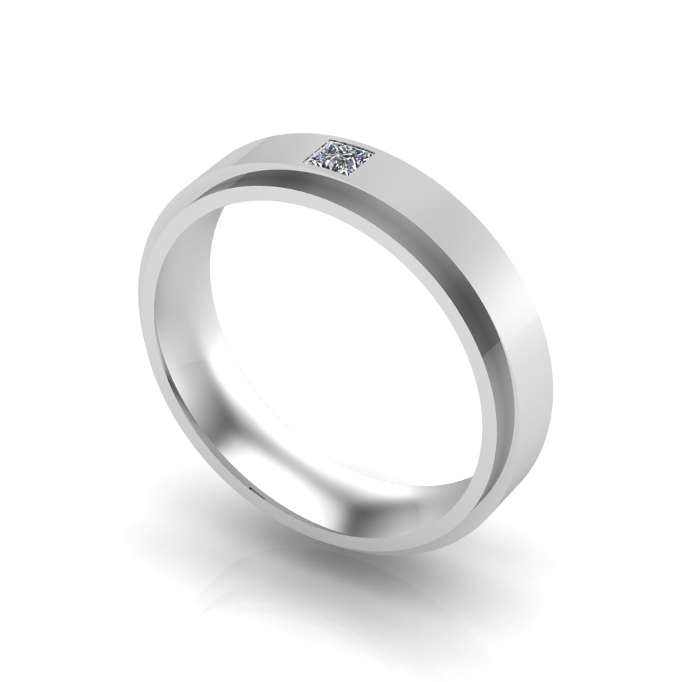 Classic Polished Wedding Band