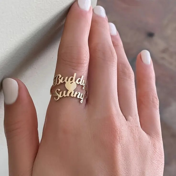 Personalized Initial Ring